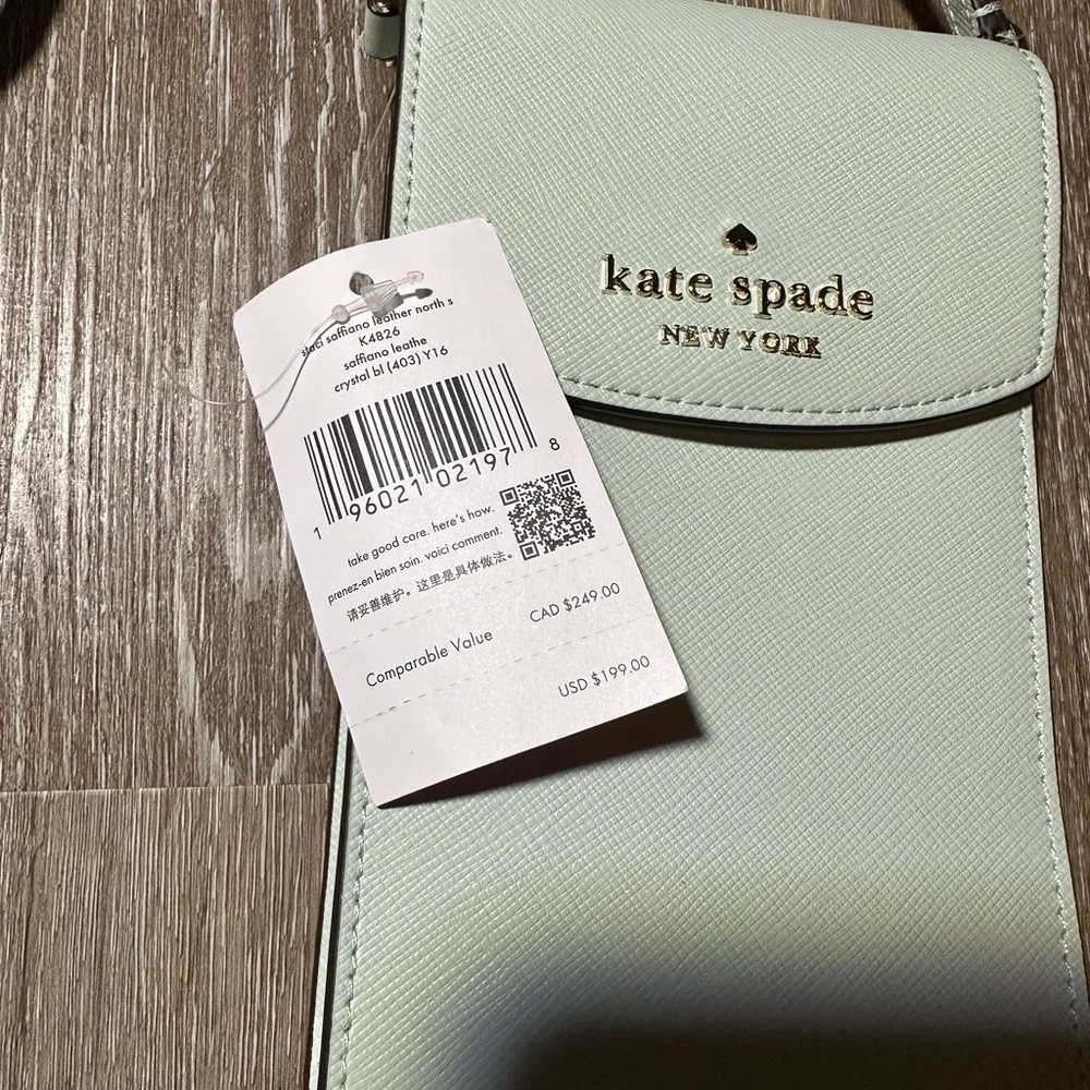 Kate Spade Staci Soffiano Leather Phone Cross Body - Picture 4 of 5